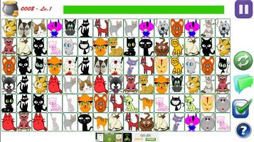 Cat Link Match Game स्क्रीनशॉट 1