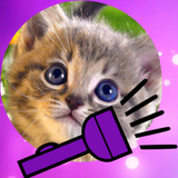Lamp for children - cat أيقونة