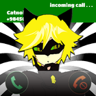 Fake call Miraculous - Catnoir-icoon