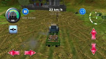 Tractor Farm Driving Simulator Affiche