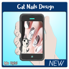 New Cat Nail Design icône