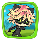 Cat Noir jungle Adventure World icône