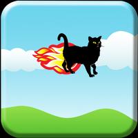 Cat Adventure Jungle Game Affiche