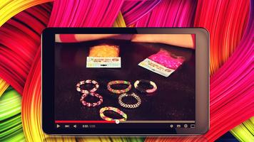 Rainbow loom bands पोस्टर