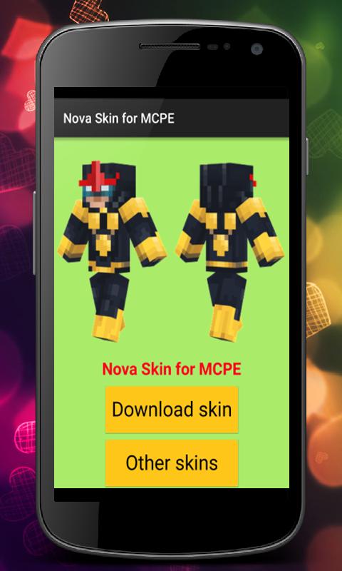 Nova Skin For Minecraft For Android Apk Download - roblox minecraft nova skin