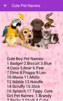 Pet Names Guide تصوير الشاشة 3