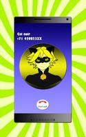 Cat Noir - Fake Call স্ক্রিনশট 1