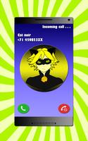 Cat Noir - Fake Call تصوير الشاشة 2