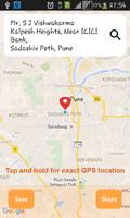 CatchMe-Address+GPS, Messages capture d'écran 3