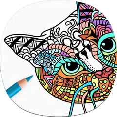 Cat Coloring Pages for Adults APK download