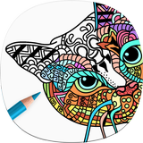 Cat Coloring Pages for Adults icon