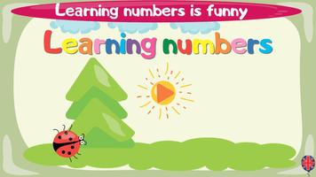 Learning numbers is funny! Affiche