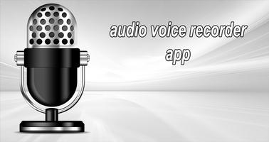 Audio Voice Recorder App poster