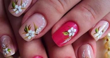 Uñas Decoradas Con Flores Diseños Uñas Con Flores スクリーンショット 3