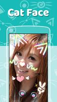 Cat face-Cute camera,sticker,Photo editor,Filter تصوير الشاشة 2