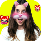 Snappy Cat Face Stickers & Emoji アイコン