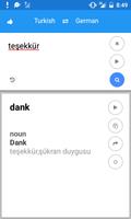 Turkish German Translate capture d'écran 2