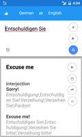 Inglés Alemán Translate captura de pantalla 3