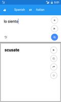 Italian Spanish Translate 스크린샷 3