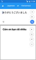 Vietnamien japonais Traduire Affiche
