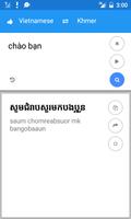 Khmer vietnamien Traduire Affiche