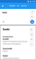 Latvian English Translate পোস্টার