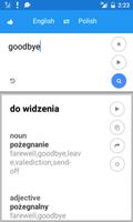 Polonais anglais Traduire capture d'écran 1