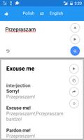 Polonais anglais Traduire capture d'écran 3
