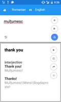 Roumain anglais Traduire capture d'écran 2