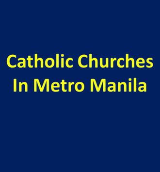 Catholic Churches Metro Manila poster