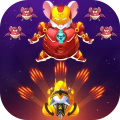 Cat Invaders -  Galaxy Attack Space Shooter APK 下載