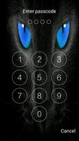 Dark Cat Lockscreen Password screenshot 1