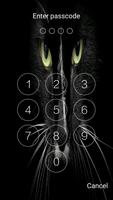Dark Cat Lockscreen Password 스크린샷 2