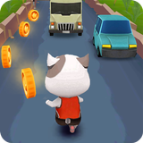 Subway Cat Runner -Online Rush أيقونة