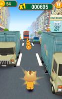Subway Cat Runner -Online Rush captura de pantalla 1