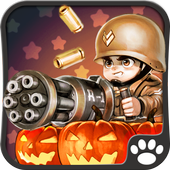 Little Commander WW2 Halloween أيقونة