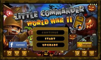 Little Commander WW2 Halloween پوسٹر