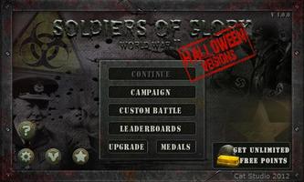 پوستر Soldier of Glory WW2 Halloween