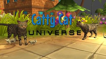 Catty Cat Universe Cartaz