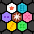 Hexagon Block Puzzledom-match three or more pieces icône