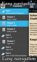 Guide for School of Dragons capture d'écran 3