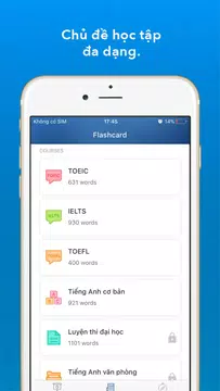 Screenshot 1 for Học từ vựng tiếng Anh & Luyen