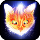 Cats 3D Wallpaper آئیکن