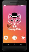 Wangcat - Wang Cat Sticker HD plakat