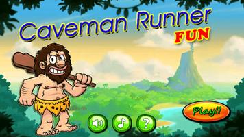 Caveman Runner Affiche