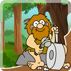 caveman games free for kids icône