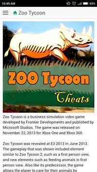 Cheat Code For Zoo Tycoon Game For Android Apk Download - cheat code for zoo tycoon game poster