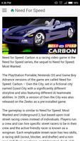 Cheat Code for NFS Carbon Game Affiche