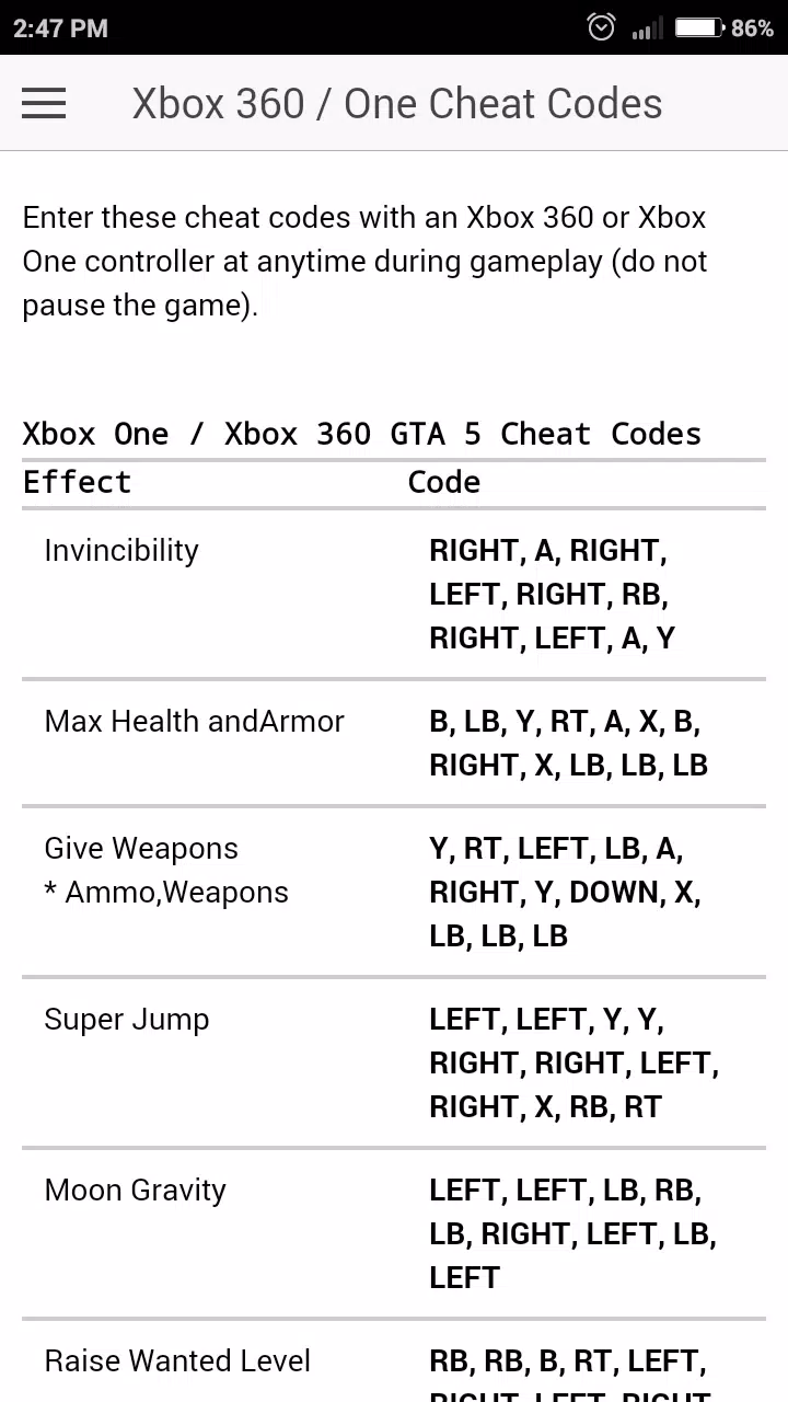 GTA 5 - Códigos (Cheats) Telefone Celular - Devora Games