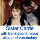 Sister Carrie Theodore Dreiser icône